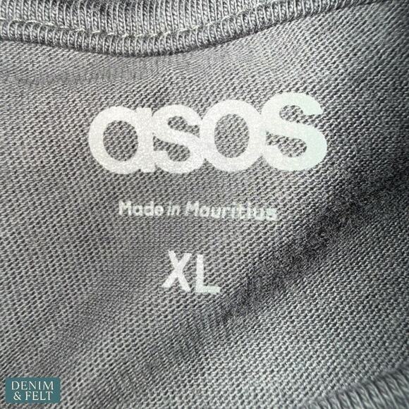 ASOS DESIGN Miami Beach Club Oversized Palm Tree Graphic Tee Streetwear Vibe~NEW - Picture 7 of 8